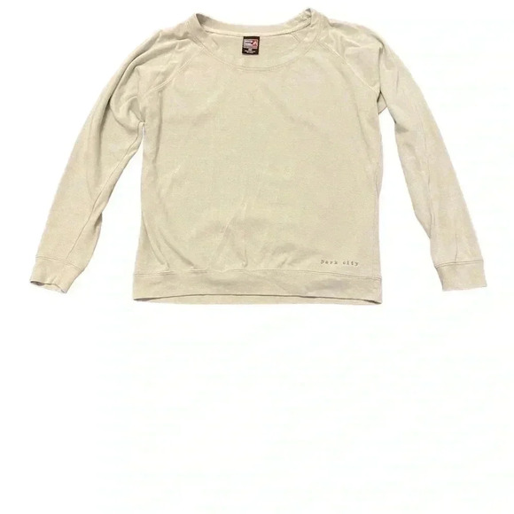 Park City Outfitter Trading Co Light Green Embroidered Sweatshirt-Medium - Picture 1 of 6